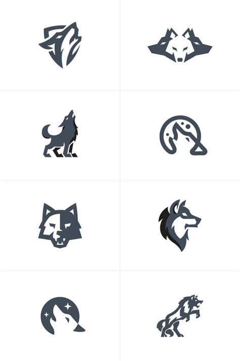 Wolf Logos Wolf Illustration Wolf Design Wolf Outline