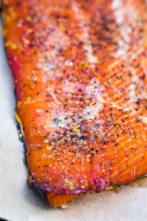 This recipe is a 2 step process that is worth the effort for the end result in both flavor and firmness of the flesh. Lemon Pepper Smoked Salmon | Traeger Grilled Hot Salmon Recipe
