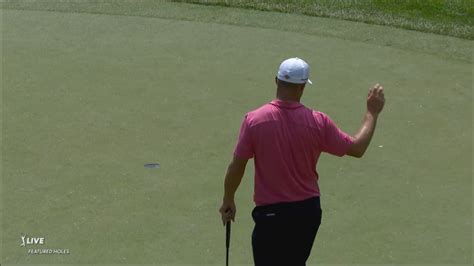 alex noren posts back to back birdies on no 12 at the memorial