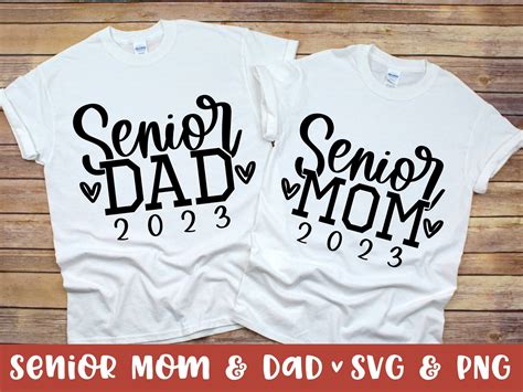Senior Mom 2023 Svg Class Of 2023 Svg Senior Dad 2023 Svg Etsy