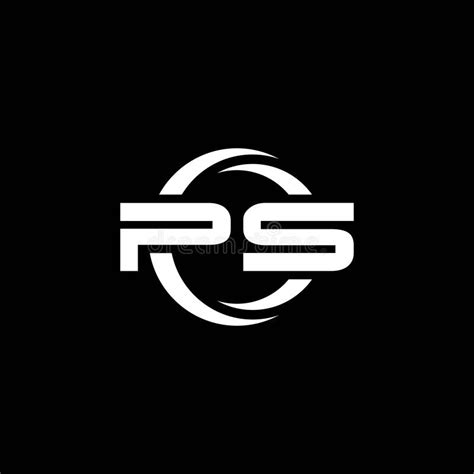 Ps Logo Monogram Design Template Stock Vector Illustration Of
