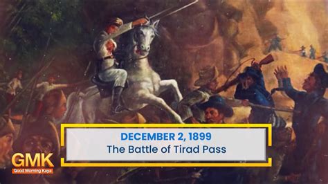 The Battle Of Tirad Pass Today In History Youtube
