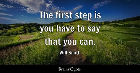 Taking The First Step Quotes