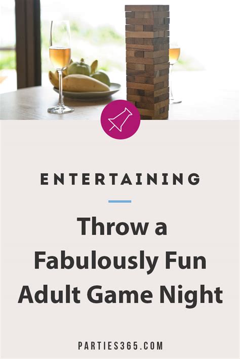Hosting Ideas For A Fabulously Fun Adult Game Night Parties365