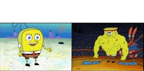 Meme Generator Spongebob Vs Green Monster Newfa Stuff