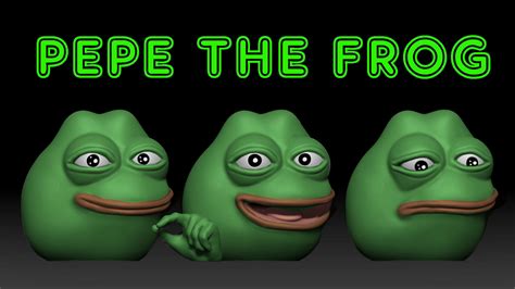 3d Print Model Pepe The Frog Cgtrader