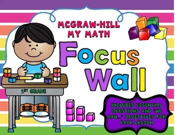 Teachers ads related to macmillan mcgraw hill math first grade. 1st Grade McGraw-Hill My Math Focus Wall by All Jazzed Up ...