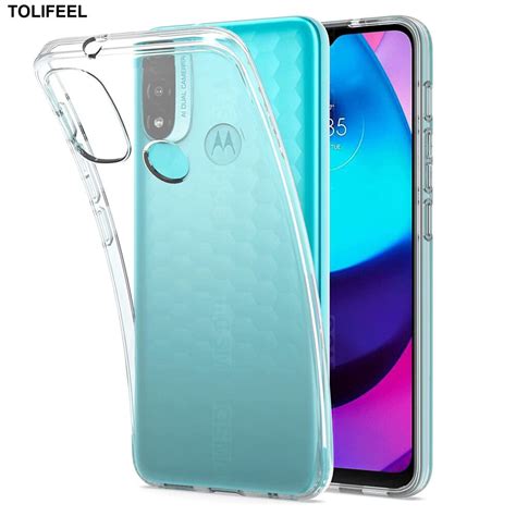 Soft Silicone Case For Motorola Moto E20 E40 Clear TPU Bumper Case For