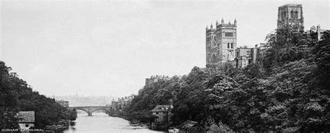 Durham Cathedral And The Old Fulling Mill Overlooking The River Wear