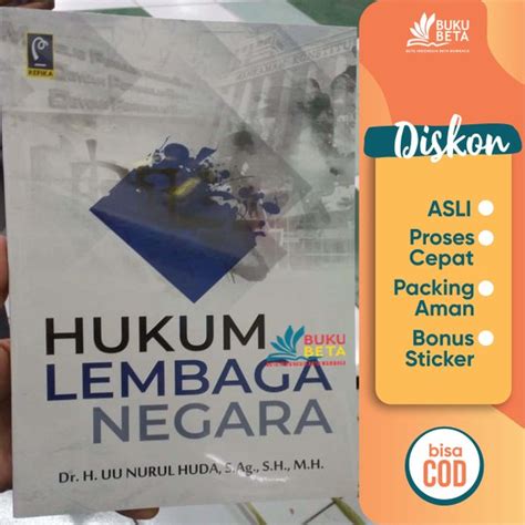 Jual Hukum Lembaga Negara Nurul Huda Di Lapak Buku Beta Bukalapak