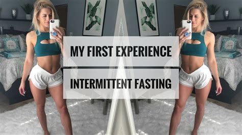 I Tried Intermittent Fasting For 1 Week Youtube
