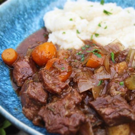 Come back at dinnertime, ladle out soup, and broil with cheese. Slow Cooker Beef Stew • Gestational Diabetes UK