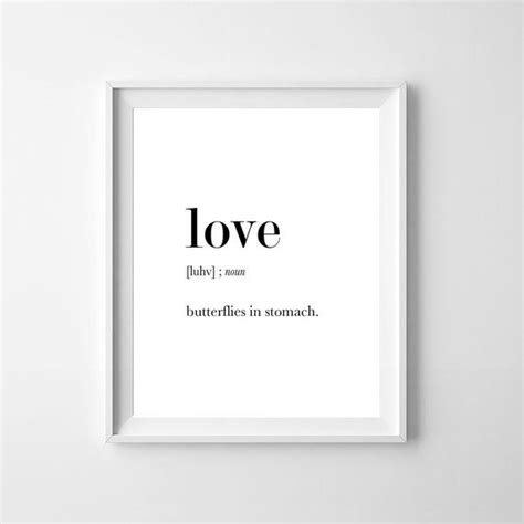 Love Definition Poster Love Print Love Poter Poster Love Love