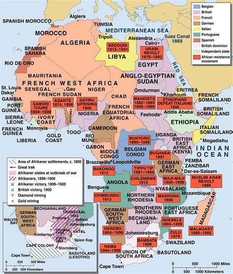 Boundaries Of Africa 1884 Vs 1914 Vivid Maps