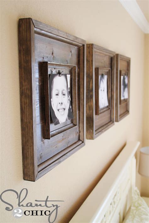 Diy Wall Art ~ 15 Wooden Frames Shanty 2 Chic