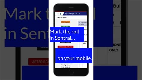 Sentral Mobile Roll Marking Attendance Youtube