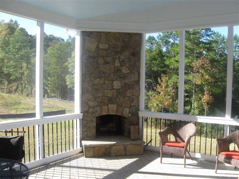 Air choice halogen ceiling mounted heater. I'd love to have a screened porch fireplace combo on our ...