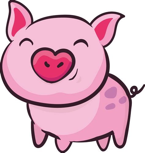 Cartoon Pig Png Png Image Collection