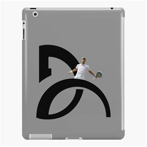 Novak Djokovic Logo With Novak Ipad Case And Skin For Sale By