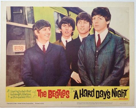 Hard Day S Night Lobby Card Flashbak