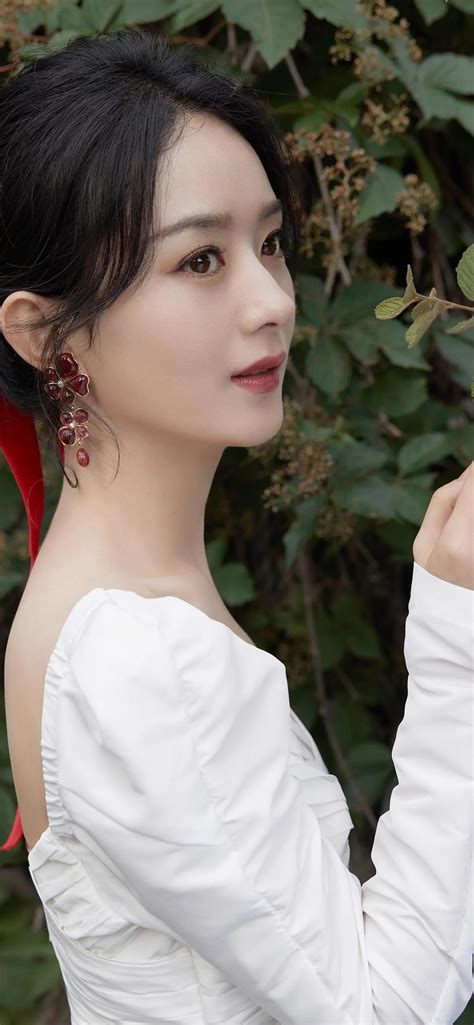 Zhao Liyings White Dress Photo Imedia