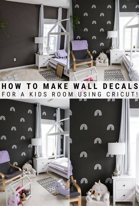 Diy Wall Decals Using Cricut Learn How To Make Your Own Wall Stickers