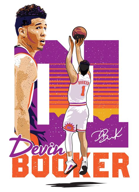 Devin Booker Suns Iphone Wallpapers Wallpaper Cave