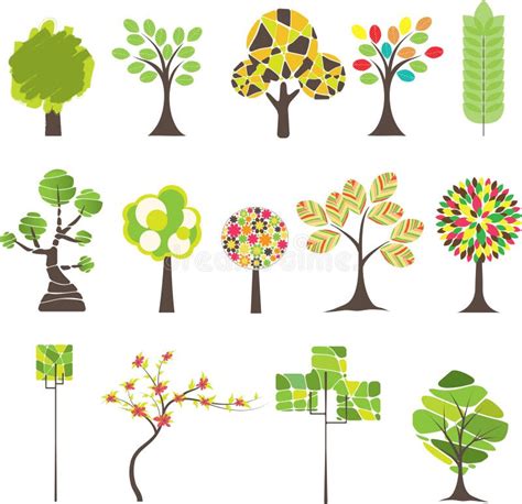 750 Colorful Tree Vector Free Stock Photos Stockfreeimages