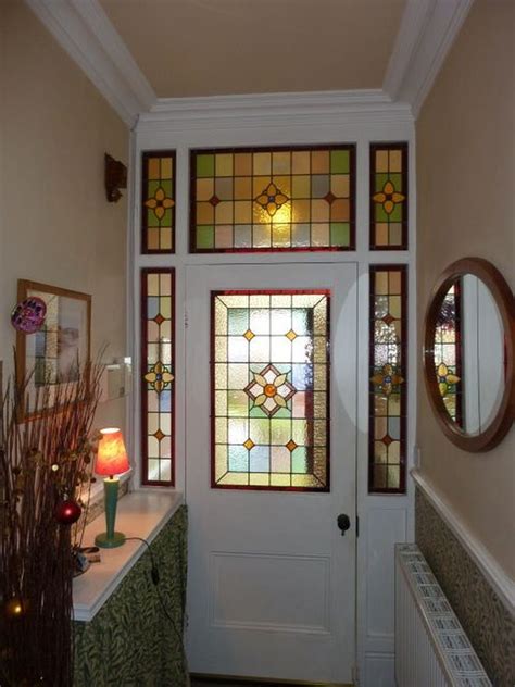 Victorian Stained Glass Front Door Panels Adding Elegance To Your Home Home