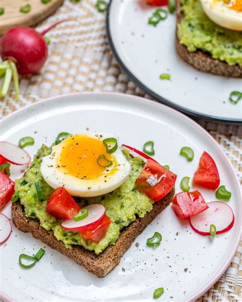 Start Your Morning Clean Soft Boiled Egg Avocado Toast Clean Food
