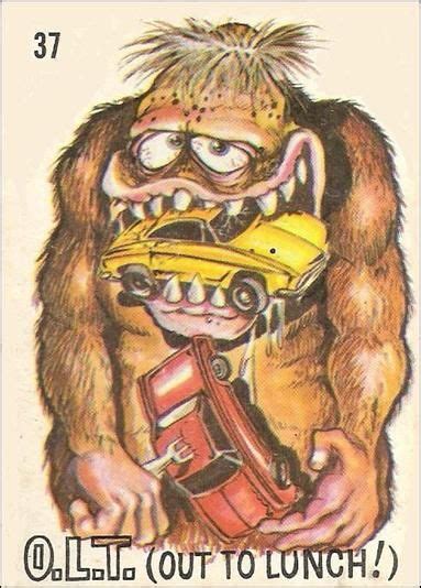 Odd Rods 37 A Jan 1969 Trading Card By Donruss Cool Car Drawings Ed
