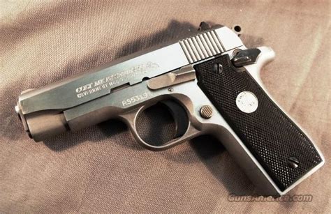 Colt 380 Government Stainless Orig For Sale At