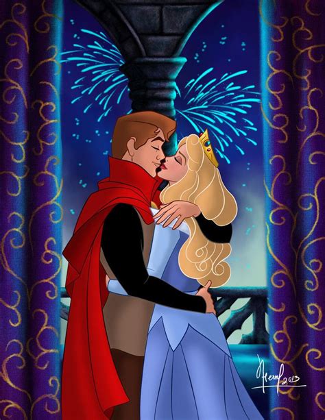 The Second Kiss By Fernl On Deviantart Disney Princess Aurora Disney