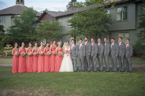A Southern Elegant Coral And Pink Wedding Coral Wedding