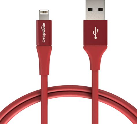 Amazonbasics Usb A Cable With Lightning Connector Premium Collection