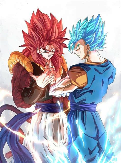Goku is very very powerful. Qui est le plus puissant ? gogeta ssj4 vs vegeto ssj blue ...