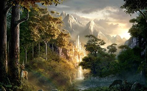 Download Rivendell The Peaceful Home Of The Elves Wallpaper