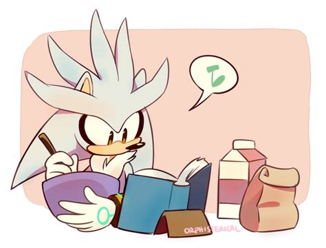 Silver The Hedgehog Sonic Drawn By Orphisterical Danbooru