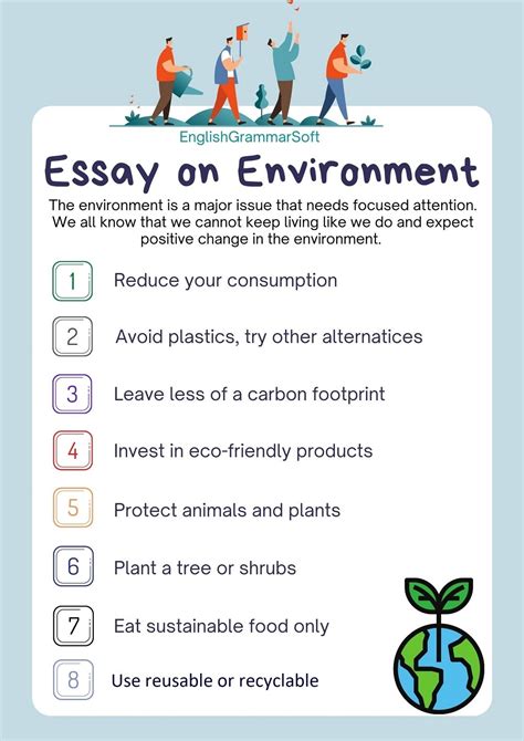 Essay On Environment Protection 1000 Words Englishgrammarsoft