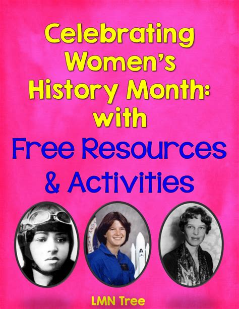 How do you think we or, find more ideas in our collection on teaching and learning about women's history with the new york times. LMN Tree: Celebrating Women's History Month with Free ...