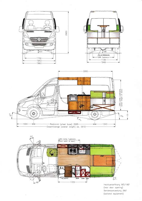 How To Design A Camper Van Layout Uk Vanlife