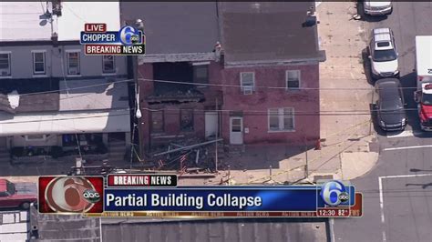 Rescuers Called To Partial Building Collapse In North Philadelphia