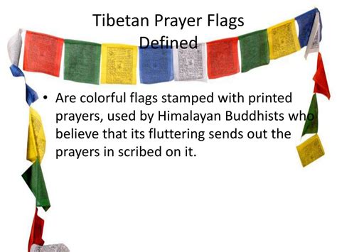 Ppt Tibetan Prayer Flags Powerpoint Presentation Free Download Id