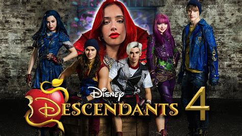 Descendants 4 The Rise Of Red First Look New Details Revealed With