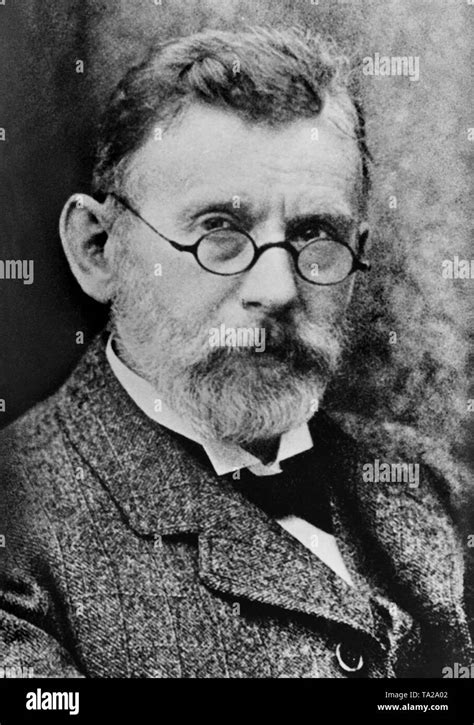 Paul Ehrlich 1854 1915 Allemand Sérologiste En 1908 Il A Reçu Le