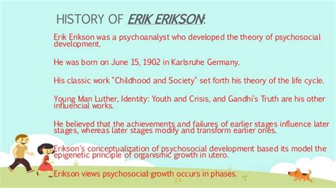 According to erikson, personality develops in a series of. Erikson's psychosocial theory of development