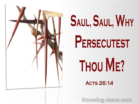 Acts 2614 Saul Saul Why Persecutest Thou Me Utmost0128