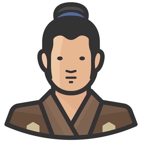 Traditiona japanese man Icon | Free Avatars Iconset | Diversity Avatars