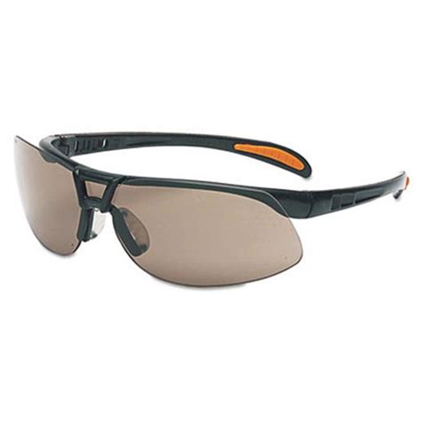 sperian protection americas s4201 protege safety glasses ultra dura coat gray lens