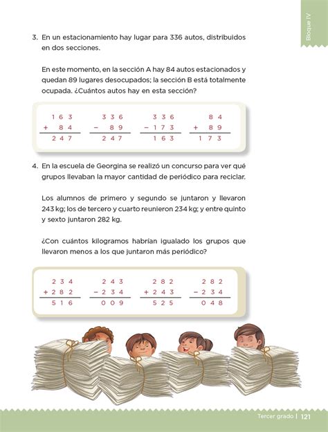 Desafíos Matemáticos Tercer Grado 2020 2021 Página 121 De 225